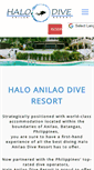 Mobile Screenshot of halodiveresort.com